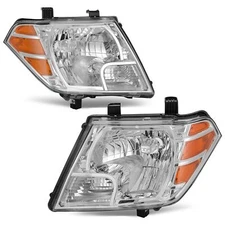 AUTOSAVER88 Headlight Assembly Compatible with 2009-2021 Frontier 09-21 Chrom...