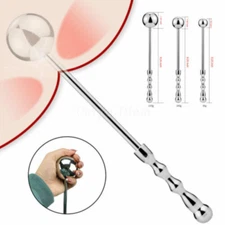 Stainless-Steel-Anal Ball Plug Extreme Spreader Dilator Metal Device for Women