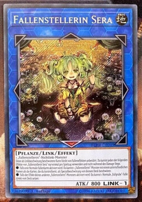   Yu-Gi-Oh! Fallenstellerin Sera BLHR-DE049 Secret Rare 1. Auflage Near Mint DE