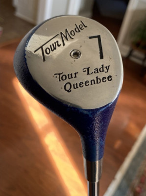 Tour Model Tour Lady Queenbee #7 Fairway Wood   RH Steel Shaft Ladies Flex ~40''