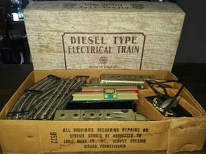 marx diesel type electric train