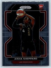 Aisha Sheppard 2022 Panini Prizm WNBA RC Las Vegas Aces #105