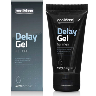 COBECO - COOLMANN Delay Gel for Men 40ml Verzögert eine vorzeitige Ejakulation