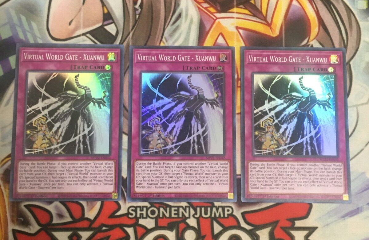 Yugioh x3 Virtual World Gate Xuanwu MP22EN042 Super Rare 1st Edition