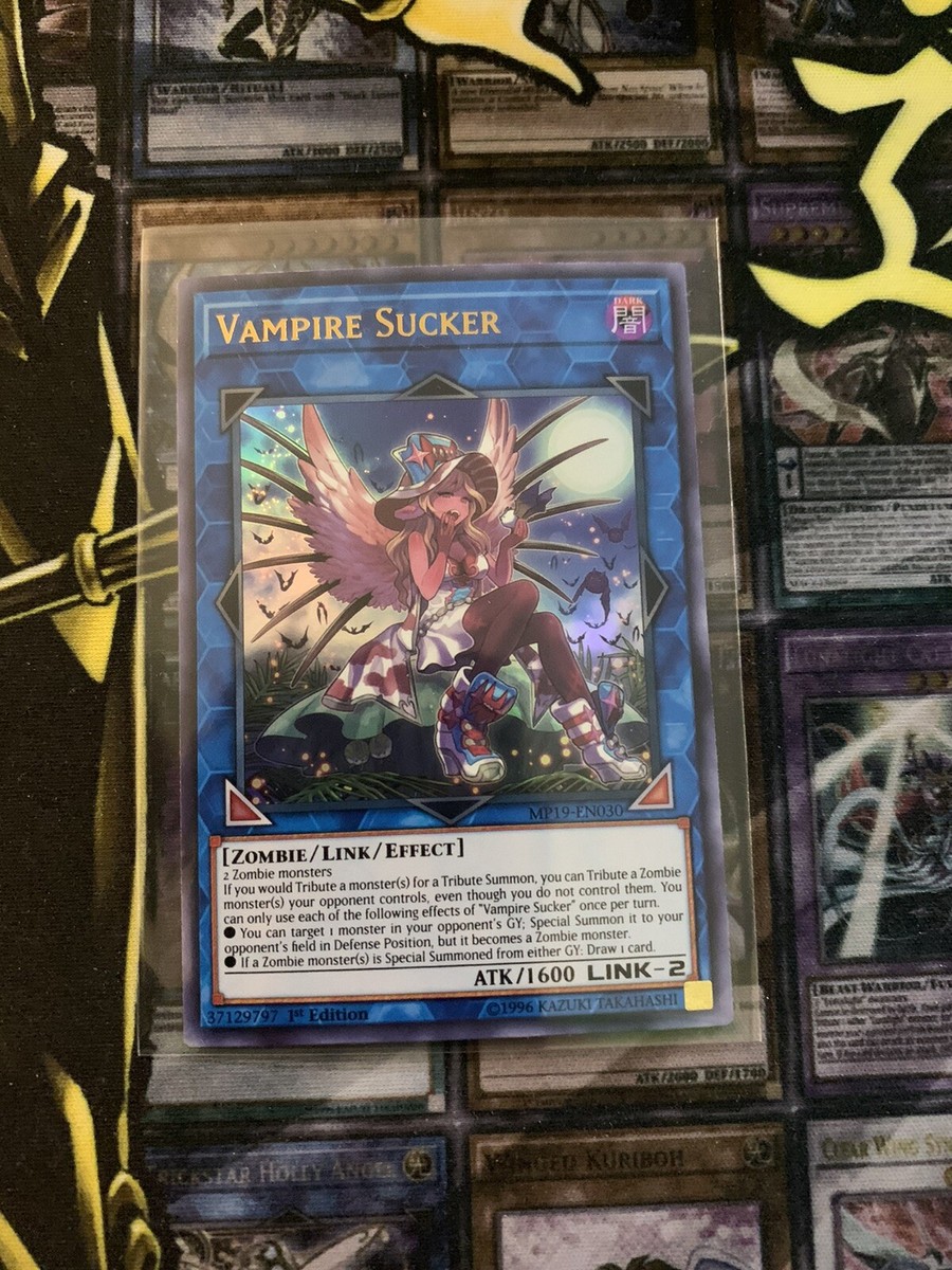 Yu-Gi-Oh! Vampire Sucker Ultra Rare 1st Edition NM/M MP19-en030 | eBay