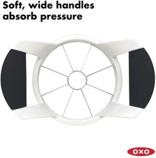 OXO Good Grips Apple Divider, Cutter, Slicer, Stainless Steel - Dishwasher Safe