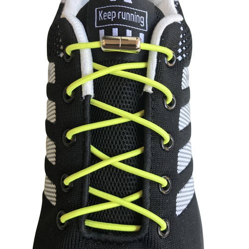 2 pairs No Tie Elastic tie less lock Shoe laces for running Sneakers kids adults - 第 15/19 張圖片