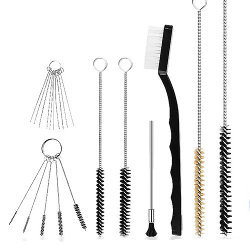 21Pcs MultiPurpose Paint Sprayer Cleaning Kit Nylon Brushes Brushes