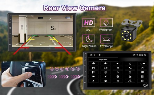 7'' Wireless CarPlay Android auto radio Head unit For Toyota Camry 1997-2002 - Foto 11 di 12