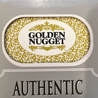 GOLDEN NUGGET Casino Las Vegas Nevada Authentic Played Table Cards