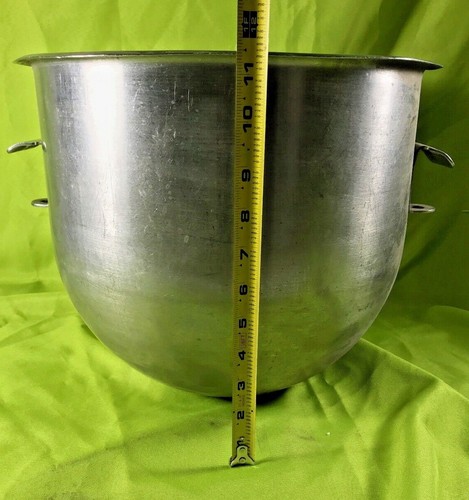 Tazón mezclador comercial de acero inoxidable usado de 20 cuartos Don 11,5" (#18-8) - Imagen 9 de 10