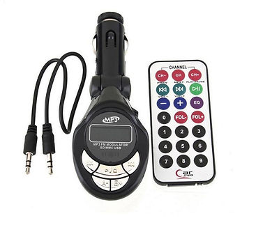 Module Audio Bluetooth 12V Pour Voiture – Autoradio FM Avec USB, TF, Télécommande Et écran LCD (noir)