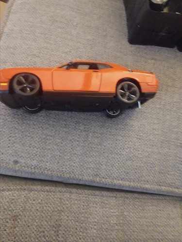 Jada Big Time Muscle 2006 Dodge Challenger Concept 1:24 orange - Picture 5 of 7