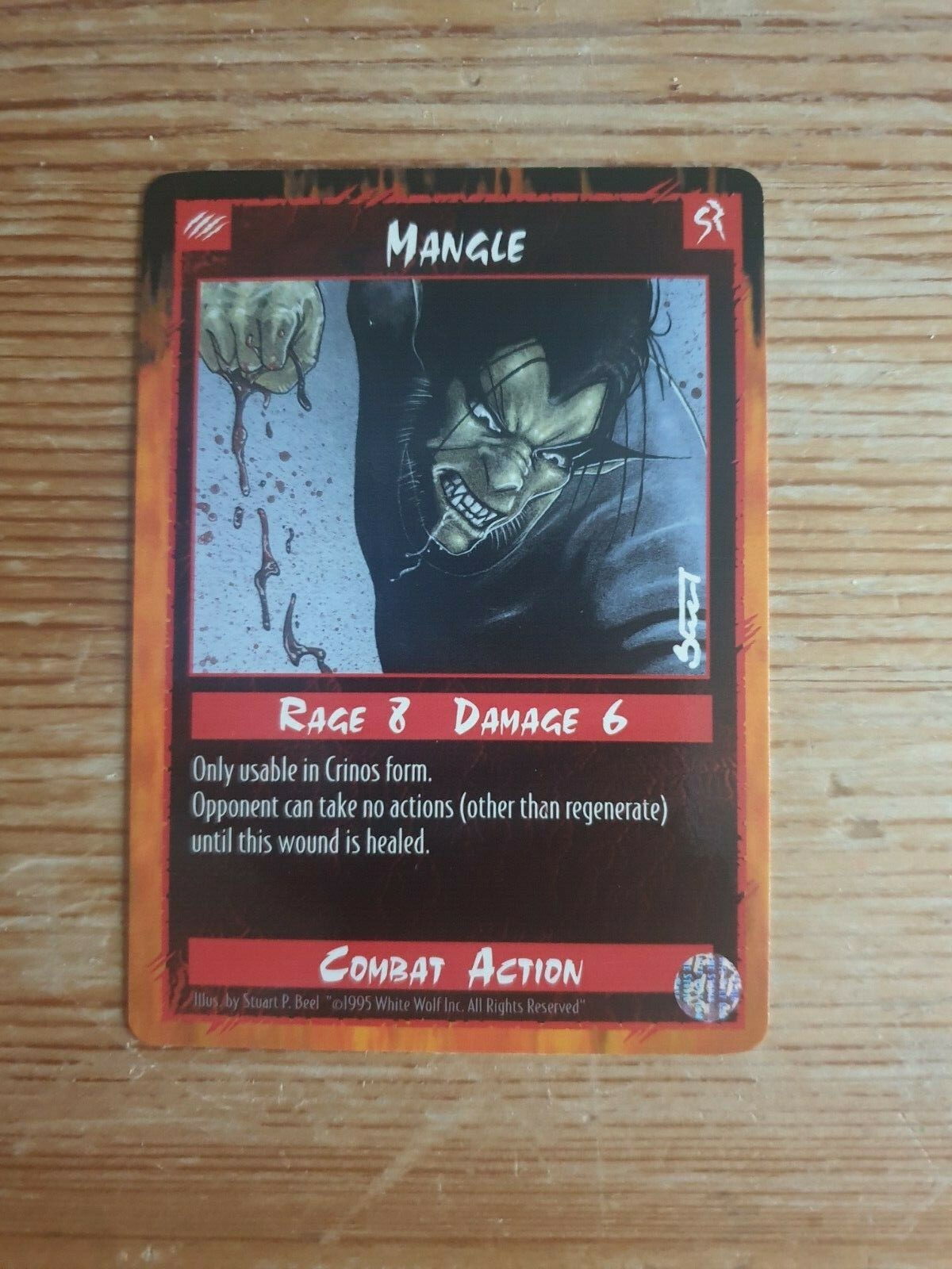 Rage CCG 1st Edition/Limited Combat Singles 1995 Various eBay