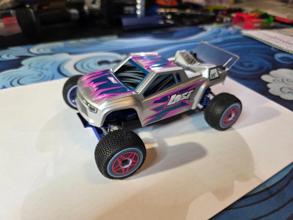 Совершенно новый LOSI Micro-T 1/28 полный GPM синий алюминий обновление со всем RTR - Изображение 4 из 4