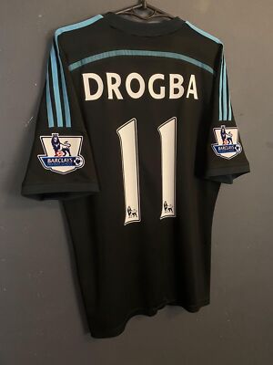 MEN'S FC CHELSEA 2014/2015 DIDIER DROGBA #11 FOOTBALL SOCCER SHIRT
