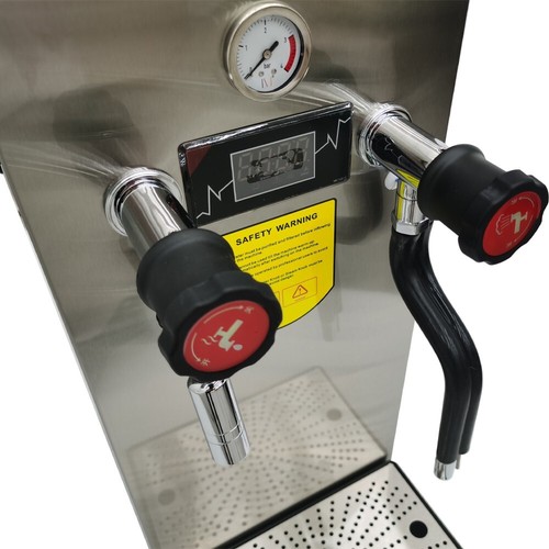 Commercial Espresso Coffee Milk Foam Steam Water Boiling Machine Drink ...