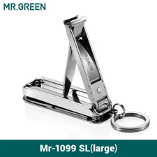 MR GREEN Multifunction Nail Clipper File Knife Scissors Multi 6-in-1 Tool German