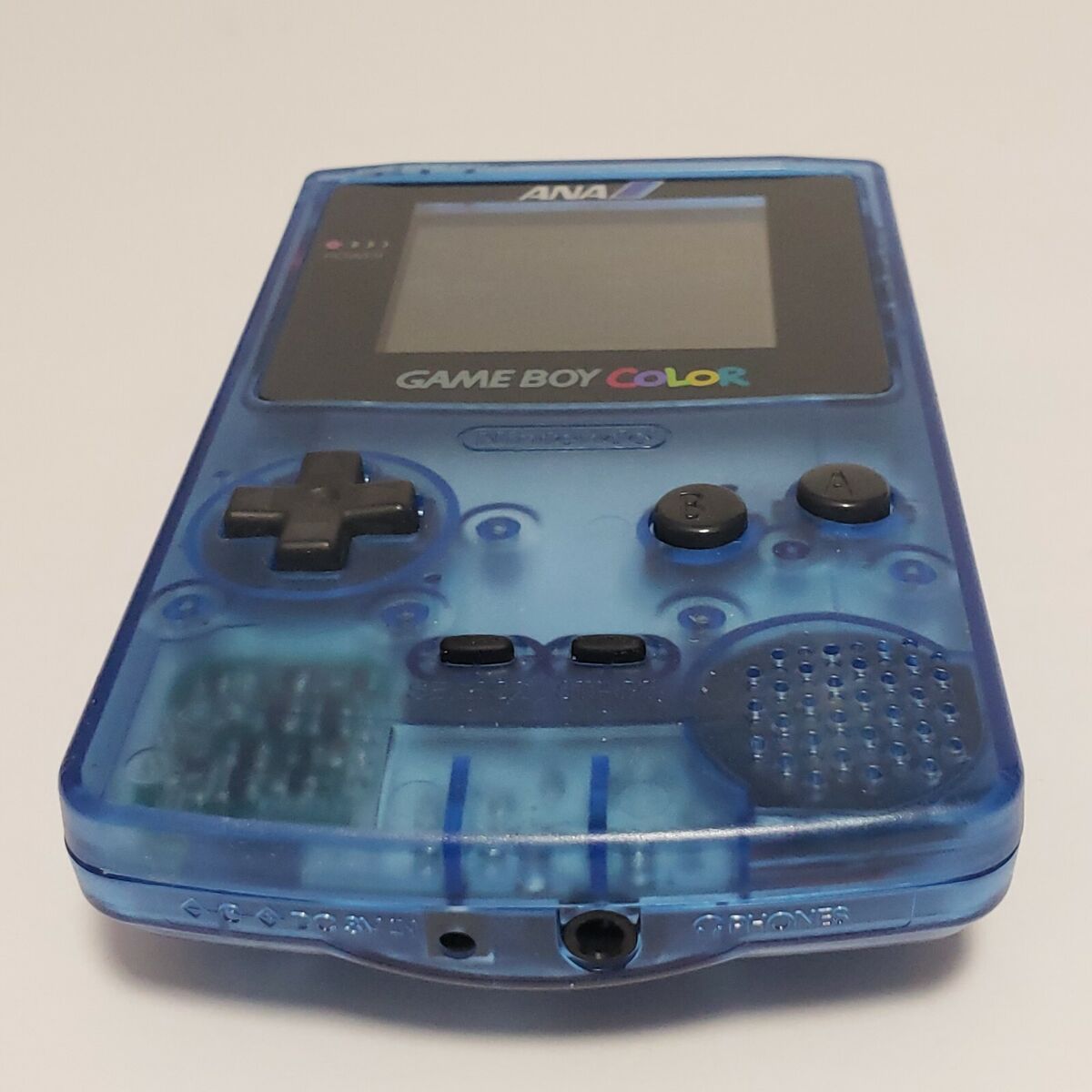 Nintendo Gameboy Color ANA Limited Original Blue Skeleton Nintendo Gameboy Color ANA Limited Original Blue Skeleton