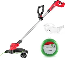 Weed Wacker Compatible with Milwaukee 18V Batteries, 15 INCH Cordless String Tri