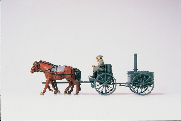 Preiser 16507 1:87 Military; FeldküChe Bespannt. Deutsches Reich 1939-45-image