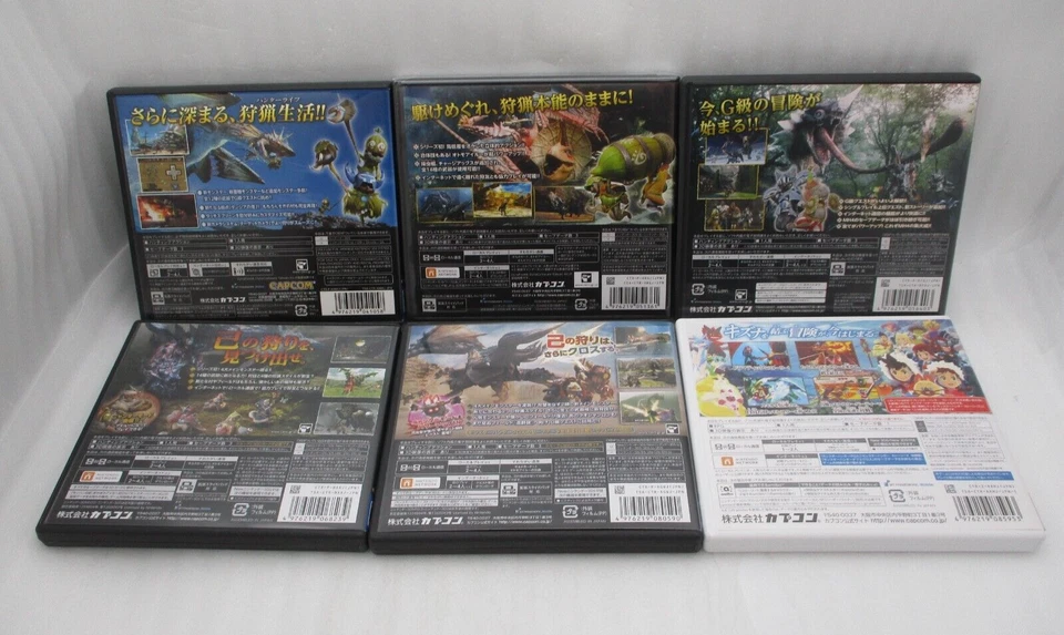 Monster Hunter 3G 4 4G CROSS Double X Stories ver. 1.2 6Games Nintendo 3DS Japan - Image 2 of 4