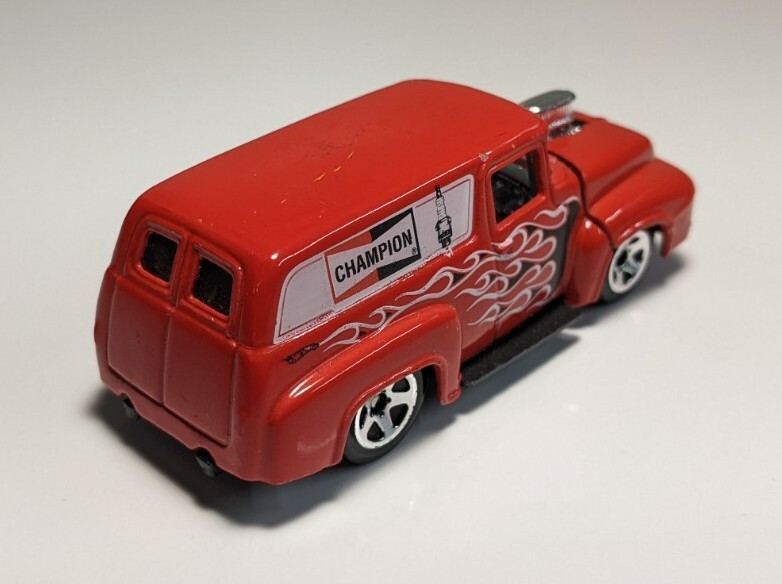 Hot Wheels HW Performance Red 56 Ford 1/64 Diecast Champion Panel