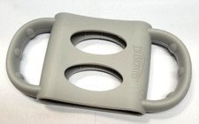 Dr. Brown Silicone Baby Bottle Handle Fits Most Narrow Bottles - Gray