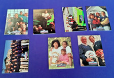 1991 PRO LINE PORTRAITS AHMAD RASHAD FAMILY COLLECTIBLE #1 SP+1992 6 COLLECTIBLE