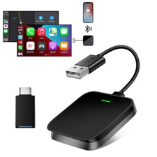 Wireless Carplay and Android Auto Adapter Converts Wired to Wireless for iPhone