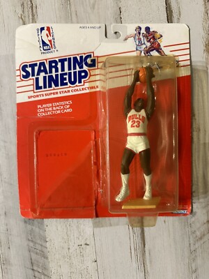 マイケルジョーダン フィギア ケナー社製 STARTING LINEUP NBA Basketball Starting Lineup Michael Jordon Vintage Kenner