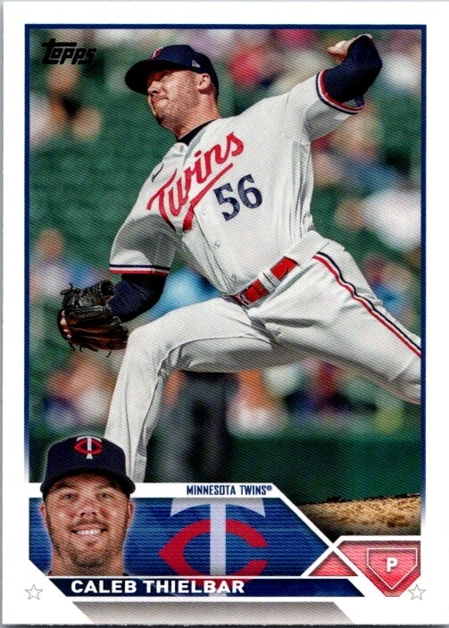 Caleb Thielbar trading card