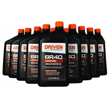 Driven Motor Oil - BR40 Break-In - High Zinc - 10W40 - Conventional - 12 qt