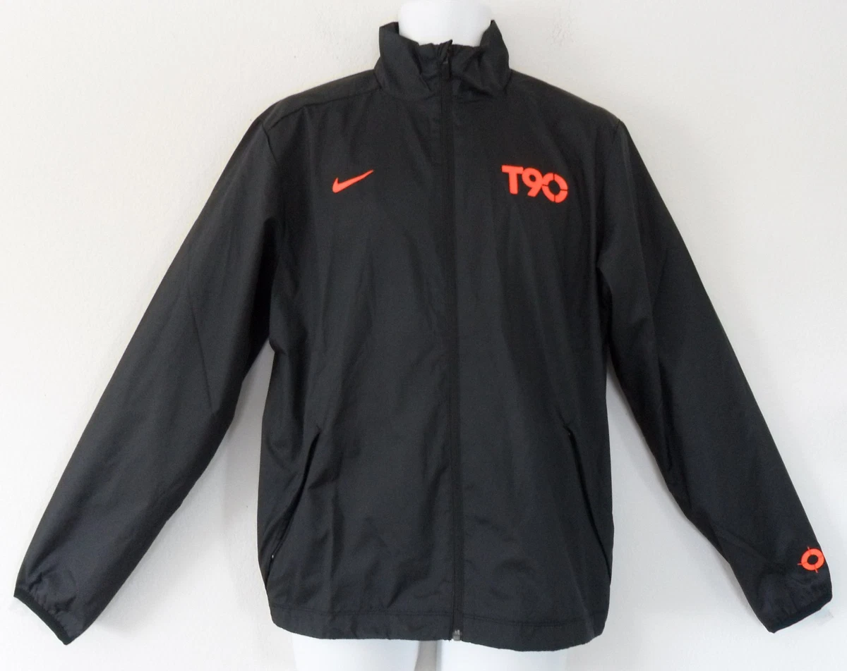 Nike T90 WOVEN JACKET Soccer Football Water Resistance Track Sweat