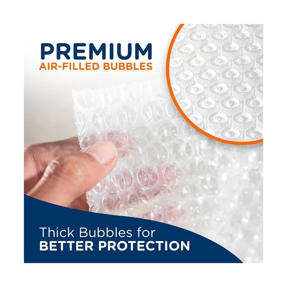 Small Bubble Cushioning Wrap for Moving and Shipping - 175 Ft Bubble Packing ... - Image 3 of 4