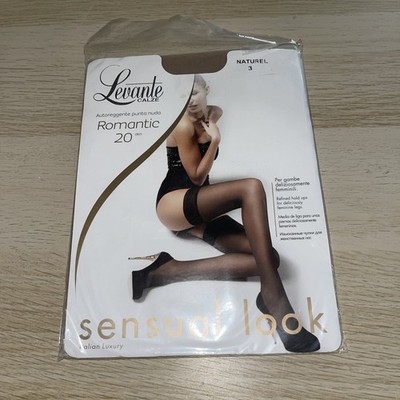 Levante Tights Woman Romantic Pantyhose Natural Size 3
