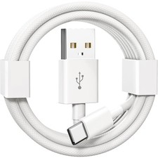 iPhone 16 15 Car Charger Cable, USB to USB C CarPlay Cable, Leads for Charging