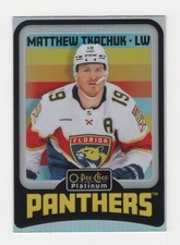 2024-25 O-PEE-CHEE PLATINUM HOCKEY RAINBOW RETRO MATTHEW TKACHUK PANTHERS #R29