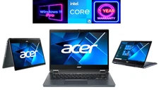14" 2-IN-1 Acer TravelMate Laptop PC: Intel i5-1135G7! 32GB RAM! 1TB NVME SSD!