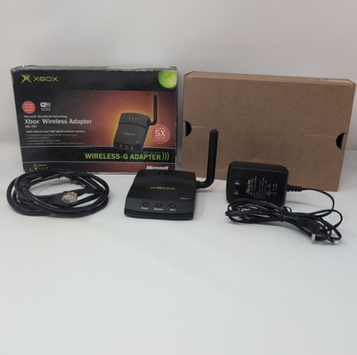 Original Xbox Wireless-G Adapter MN-740 w/ Original Box