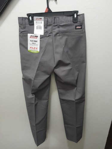 Original Dickies Herrenhose Größe 30 x 30 vorne flach schmale Passform flexibel neu mit Etikett - Bild 4 von 5
