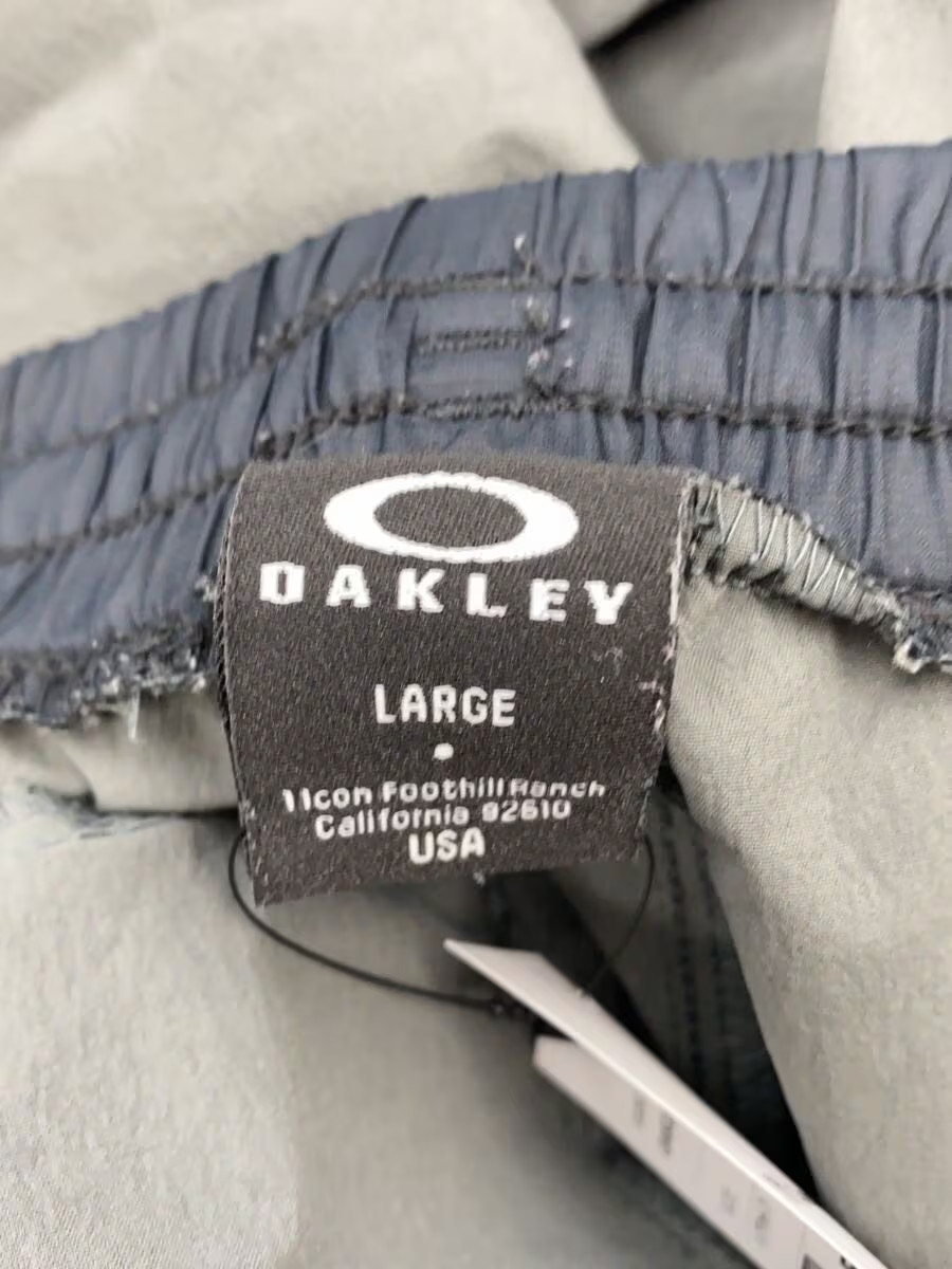 OAKLEY Bottoms, Large, Polyester, Gray, Solid Col… - image 3