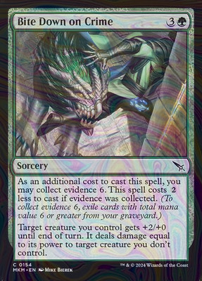 Foil Bite Down on Crime - mkm - 154 | MTG Card