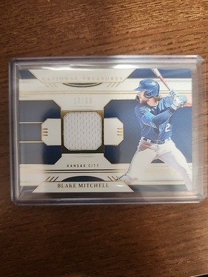 2024 Panini National Treasures - Game Gear  Blake Mitchell #GGS-BM /99 (MEM, RC)