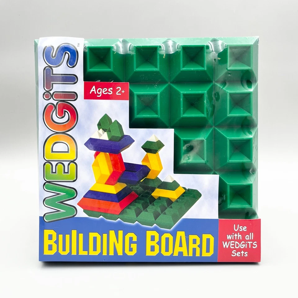 Wedgits Building Board for All Wedgets Block Learning Toy Sets - NEW in Pack - Image 3 of 4