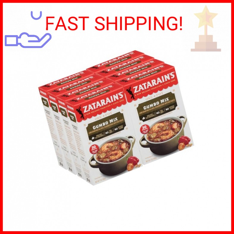 Zatarain's Gumbo Mix, 7 oz (Pack of 8) | eBay