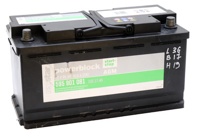 Repstar Powerblock 595901081 12V 95Ah 810A AGM Autobatterie Batterie