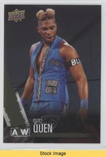 2021 Upper Deck AEW All Elite Wrestling Rainbow Foil Marq Quen #24 READ 0qr0