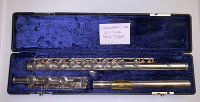 Gemeinhardt KG Special Solid Silver Open Hole B Ft 14K Lip