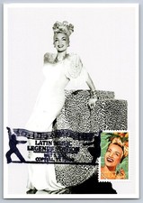 #4498 Carmen Miranda Maxi Card w/Pict Cancel